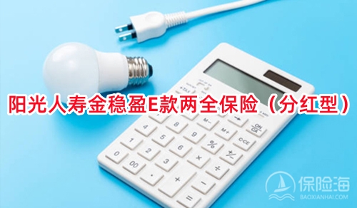 阳光人寿金稳盈E款两全保险(分红型)保什么?有什么亮点?