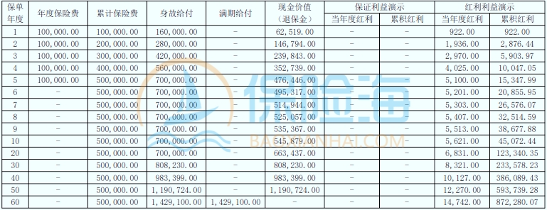 大家人寿恒越两全保险(分红型)保什么?收益如何?